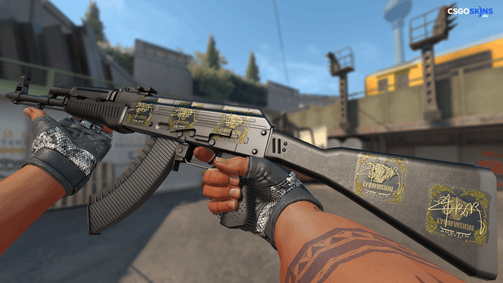 Sticker | z4KR (Gold) | Austin 2025 Artwork