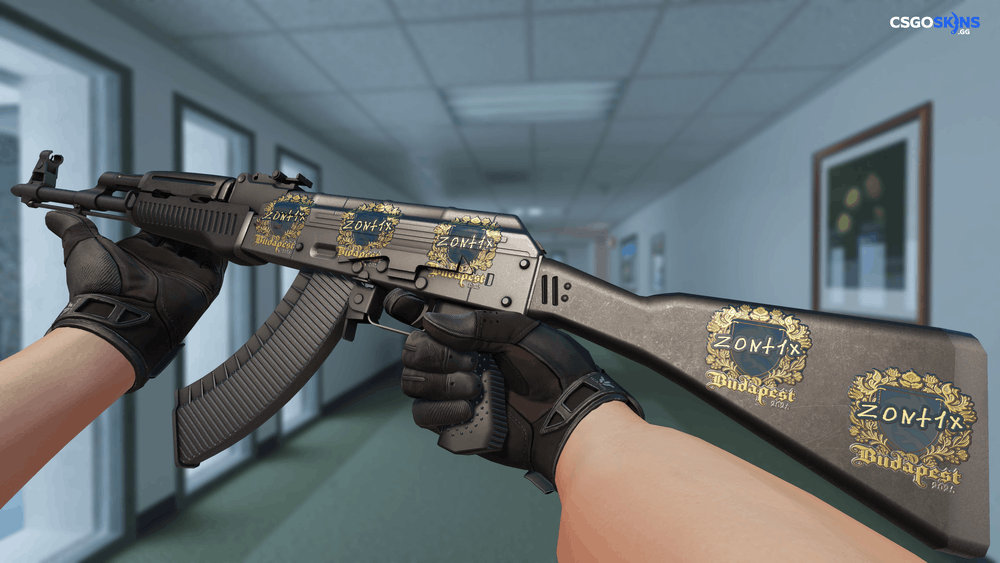 Sticker | zont1x (Gold) | Budapest 2025 Artwork