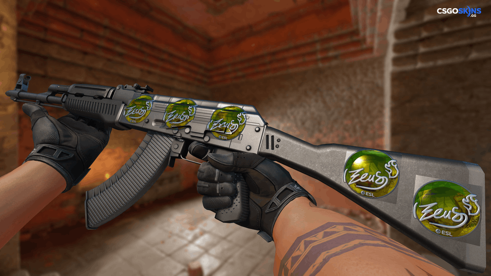 Sticker | Zeus (Foil) | Katowice 2019 Artwork