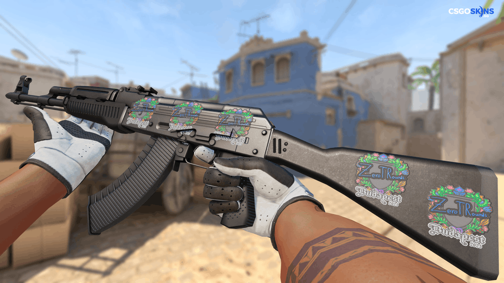 Sticker | ztr (Embroidered) | Budapest 2025 Artwork