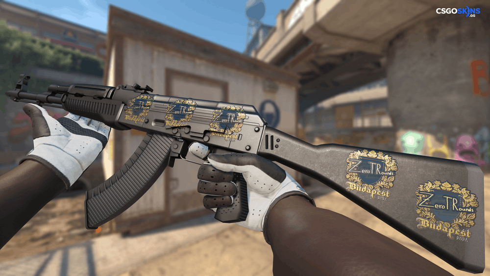 Sticker | ztr (Gold) | Budapest 2025 Artwork