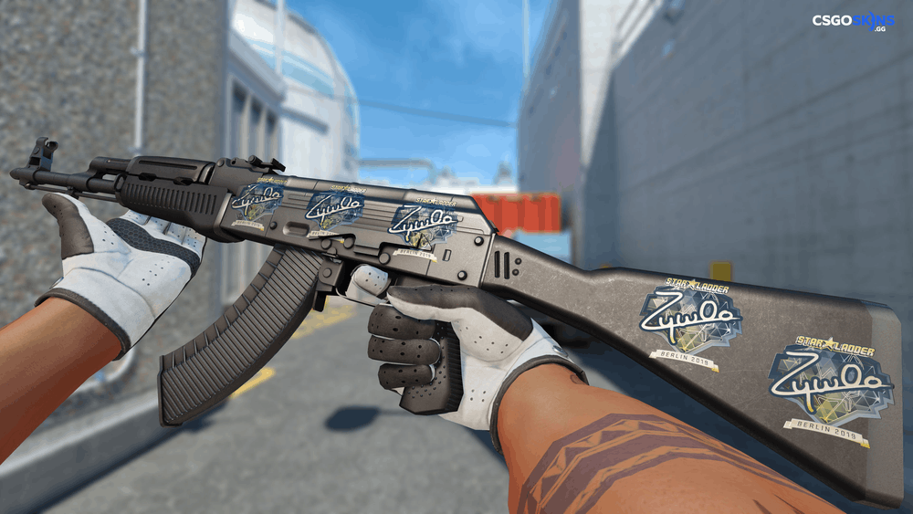 Sticker | ZywOo (Gold) | Berlin 2019 Artwork