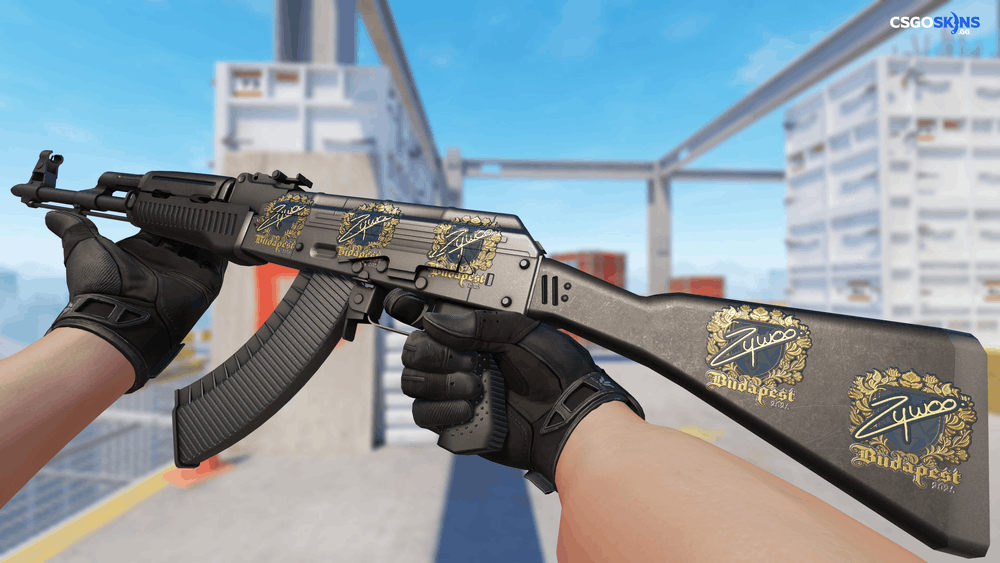 Sticker | ZywOo (Gold) | Budapest 2025 Artwork