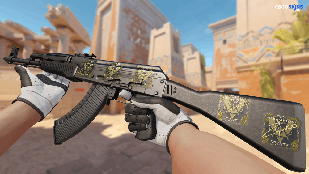 Sticker | ZywOo (Gold, Champion) | Austin 2025 Artwork