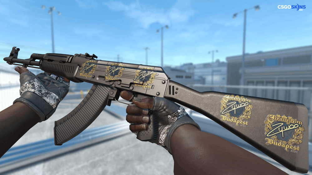 Sticker | ZywOo (Gold, Champion) | Budapest 2025 Artwork