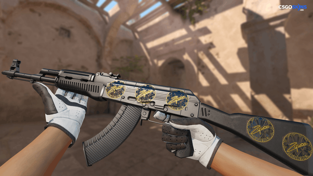 Sticker | ZywOo (Gold) | Cologne 2026 Artwork