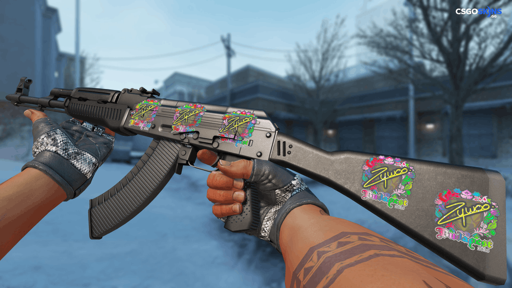 Sticker | ZywOo (Holo) | Budapest 2025 Artwork