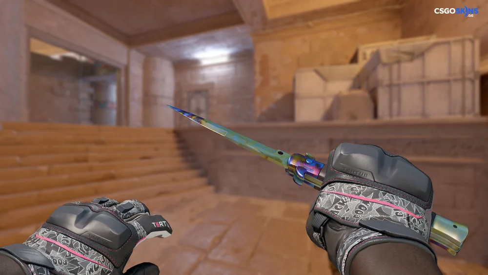 ★ Stiletto Knife | Case Hardened Artwork