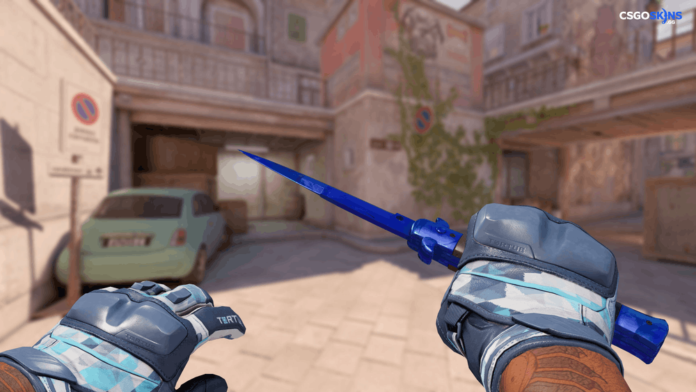 ★ Stiletto Knife | Doppler Sapphire Artwork