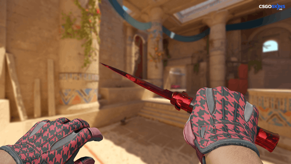 ★ Stiletto Knife | Doppler Ruby Artwork