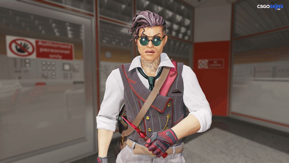 ★ Stiletto Knife | Doppler Ruby Artwork