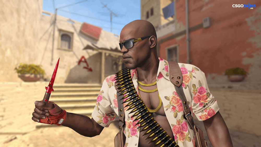 ★ Stiletto Knife | Doppler Ruby Artwork