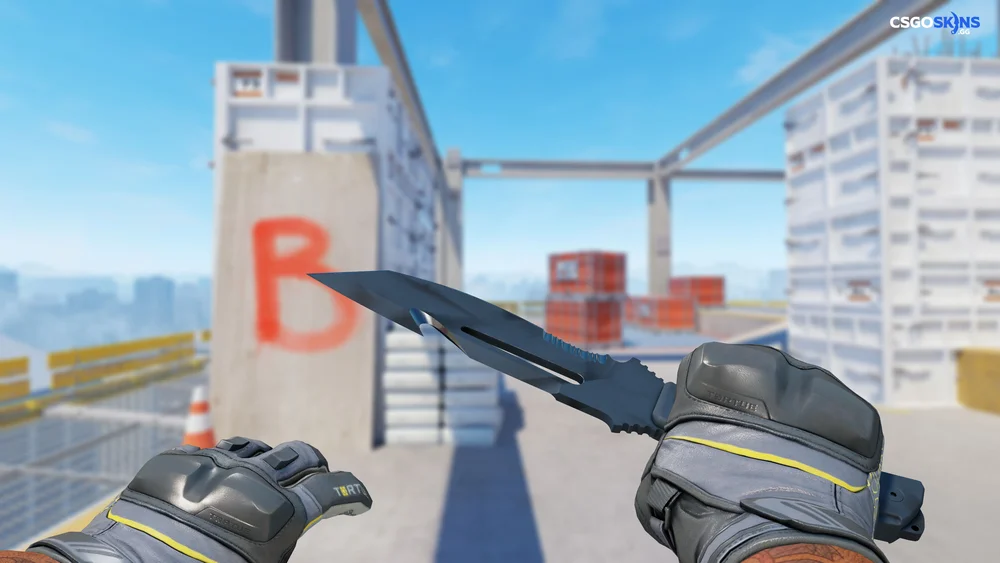 ★ Survival Knife | Night Stripe Artwork