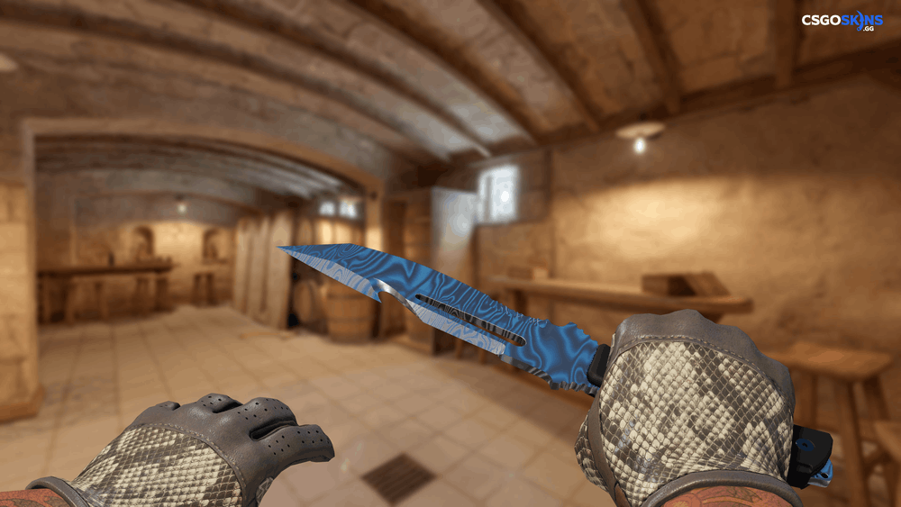 ★ Survival Knife | Damascus Steel Artwork