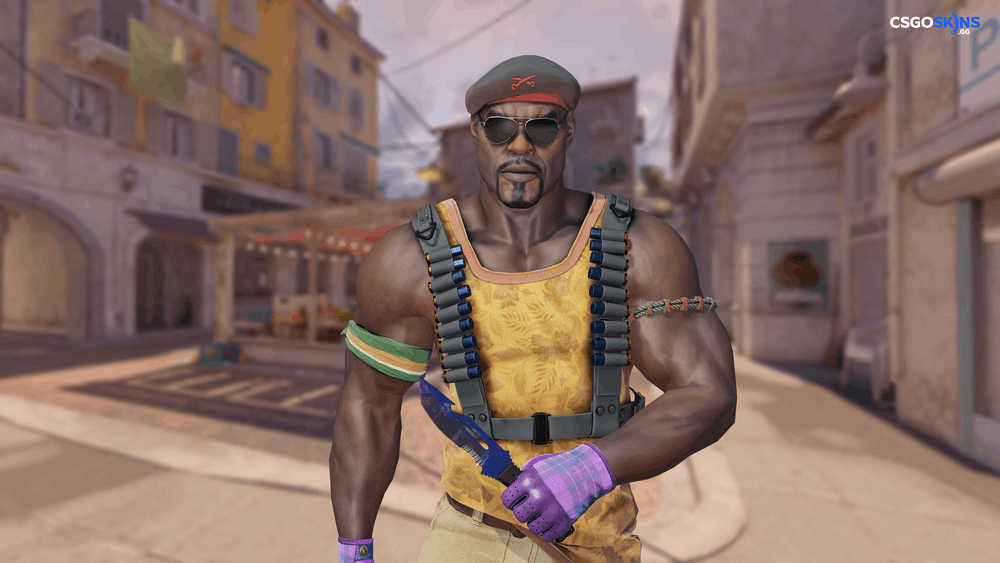 ★ Survival Knife | Doppler Black Pearl Artwork