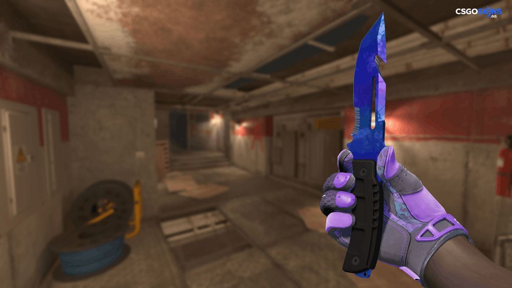 ★ Survival Knife | Doppler Sapphire Artwork