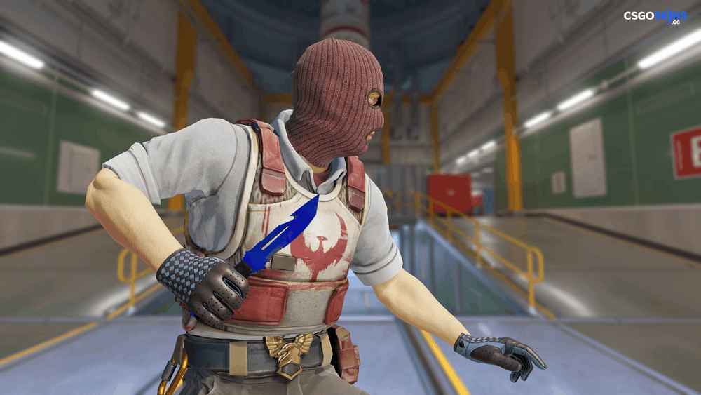 ★ Survival Knife | Doppler Sapphire Artwork