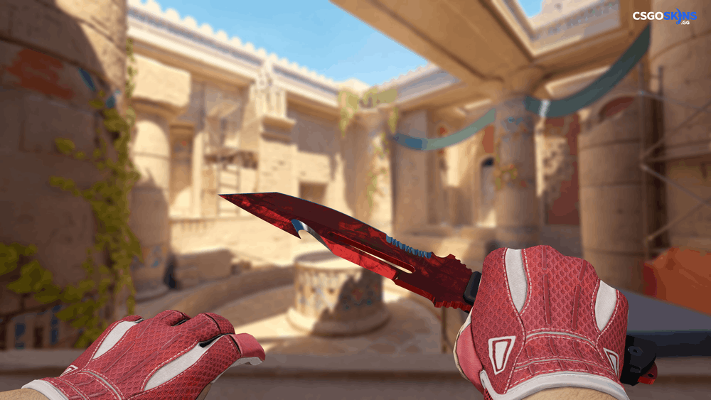 ★ Survival Knife | Doppler Ruby Artwork