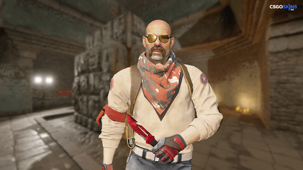 ★ Survival Knife | Doppler Ruby Artwork