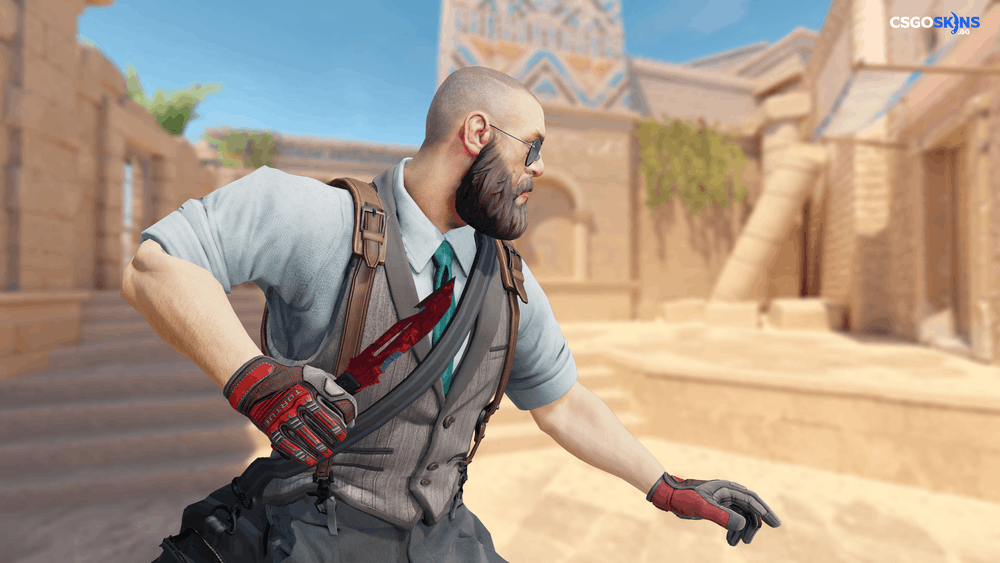 ★ Survival Knife | Doppler Ruby Artwork