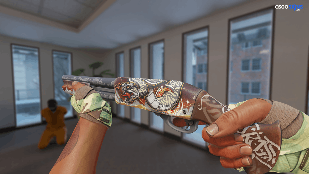 Sawed-Off | Lunar Wyrm Artwork