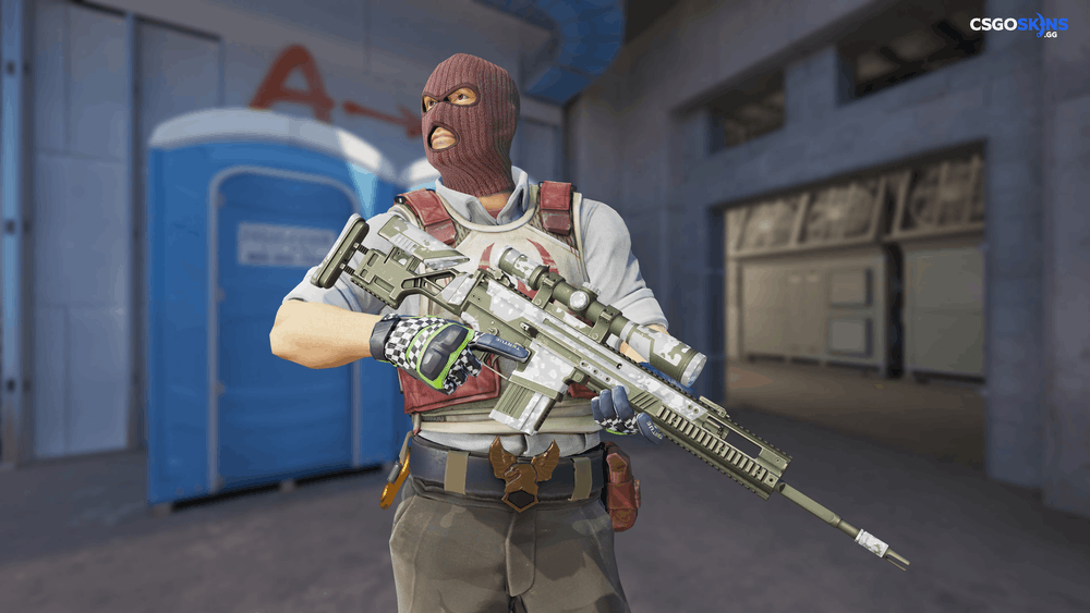 SCAR-20 | Arctic Camo Panels Artwork