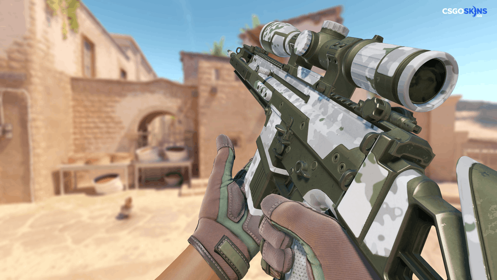 SCAR-20 | Arctic Camo Panels Artwork