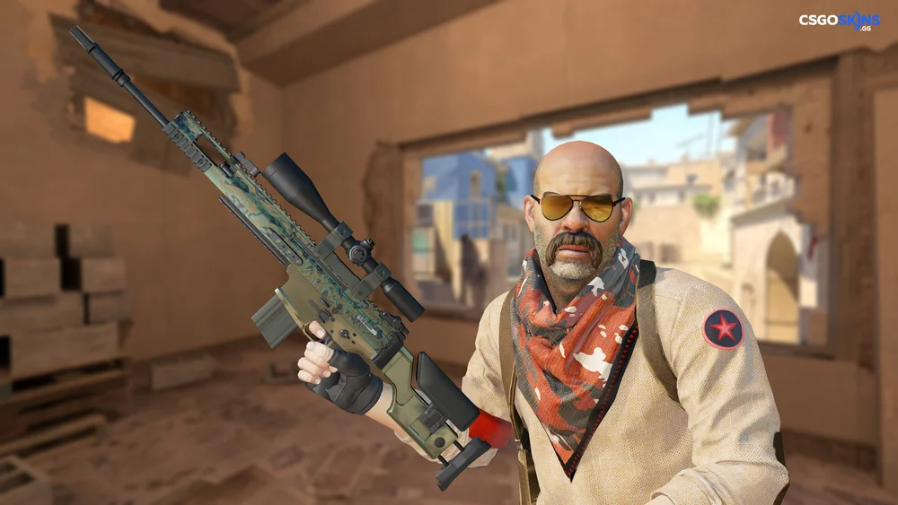 SCAR-20 | Army Sheen Artwork