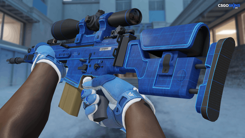 SCAR-20 | Blueprint Artwork