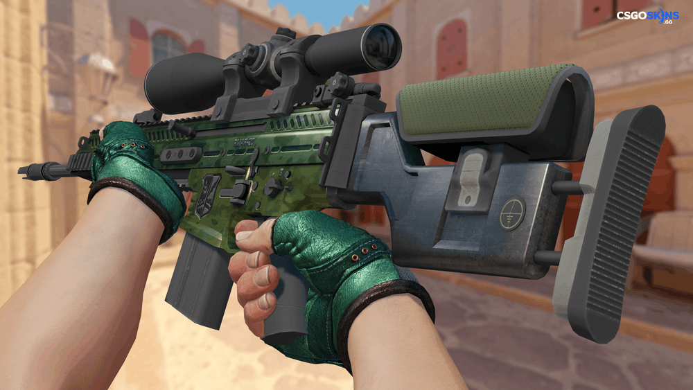 SCAR-20 | Green Marine Artwork