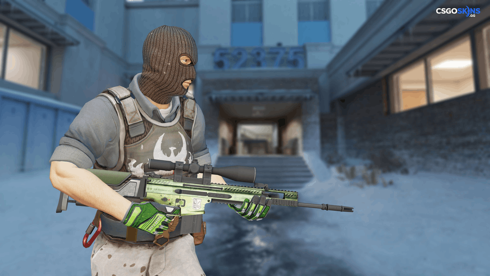 SCAR-20 | Green Marine Artwork