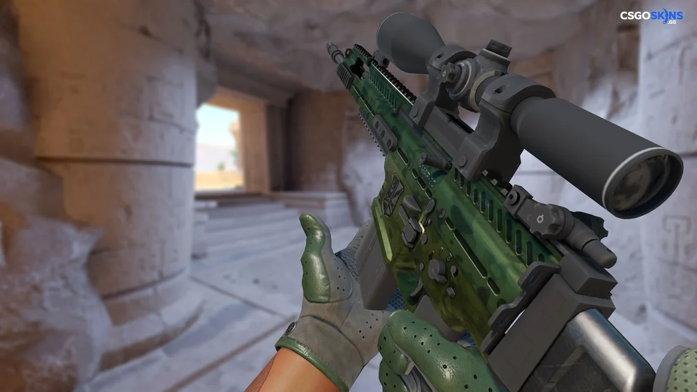 SCAR-20 | Green Marine Artwork