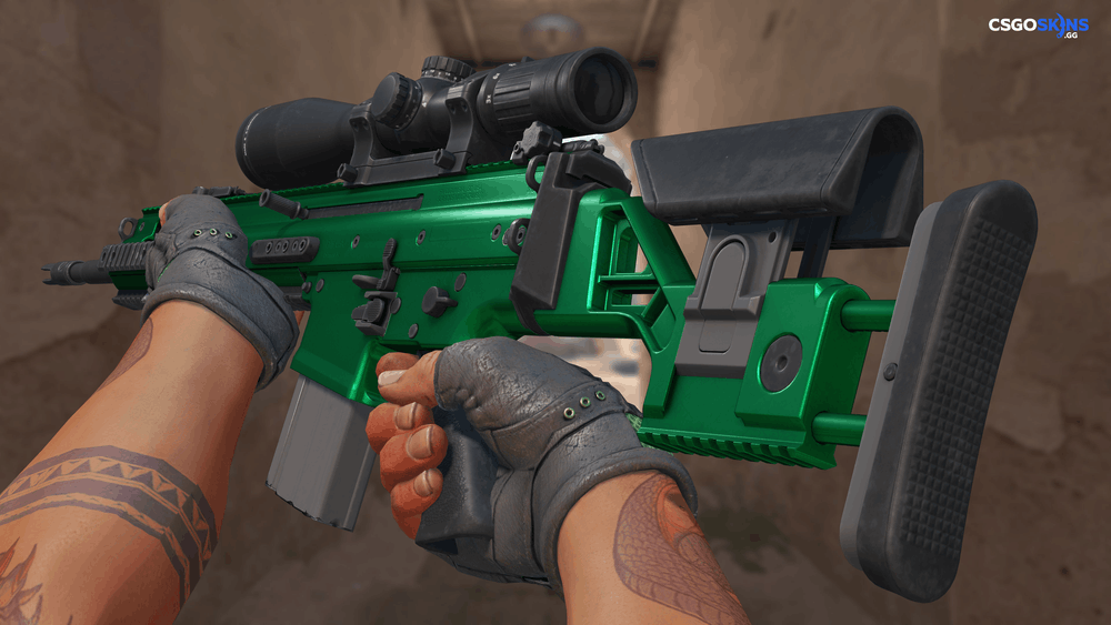 SCAR-20 | Emerald Artwork