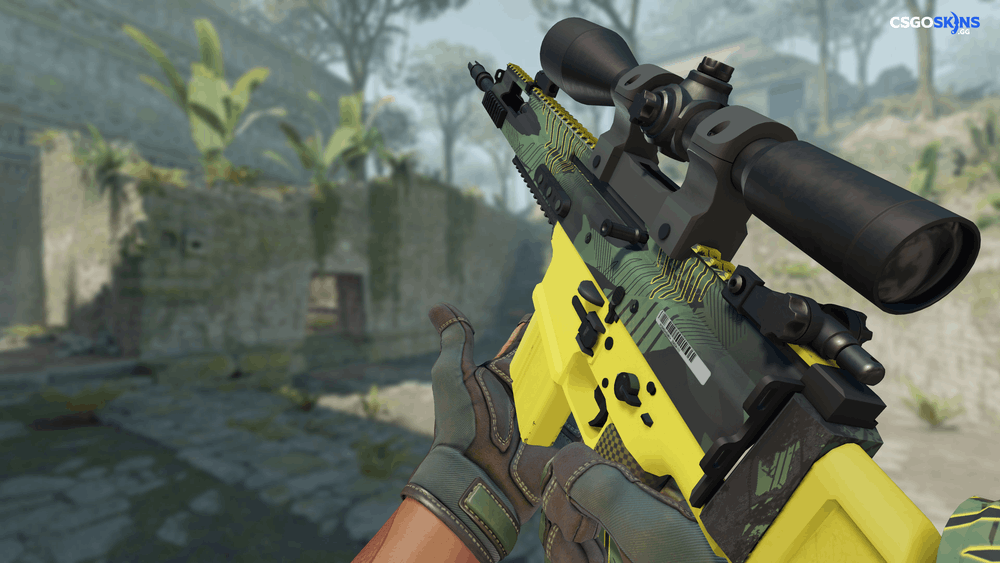 SCAR-20 | Jungle Slipstream Artwork