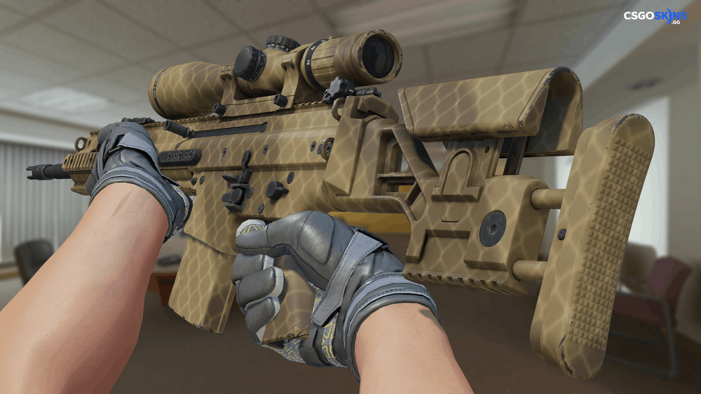 SCAR-20 | Sand Mesh Artwork