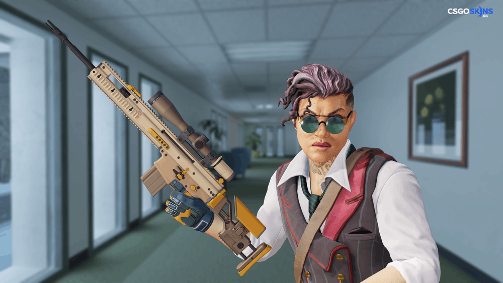 SCAR-20 | Short Ochre Artwork