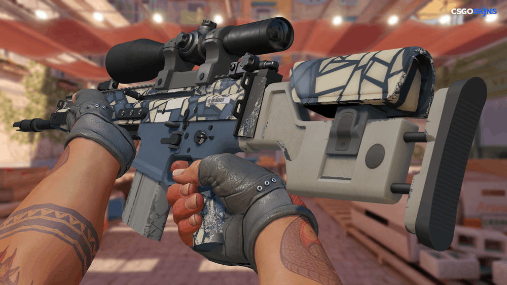 SCAR-20 | Stone Mosaico Artwork