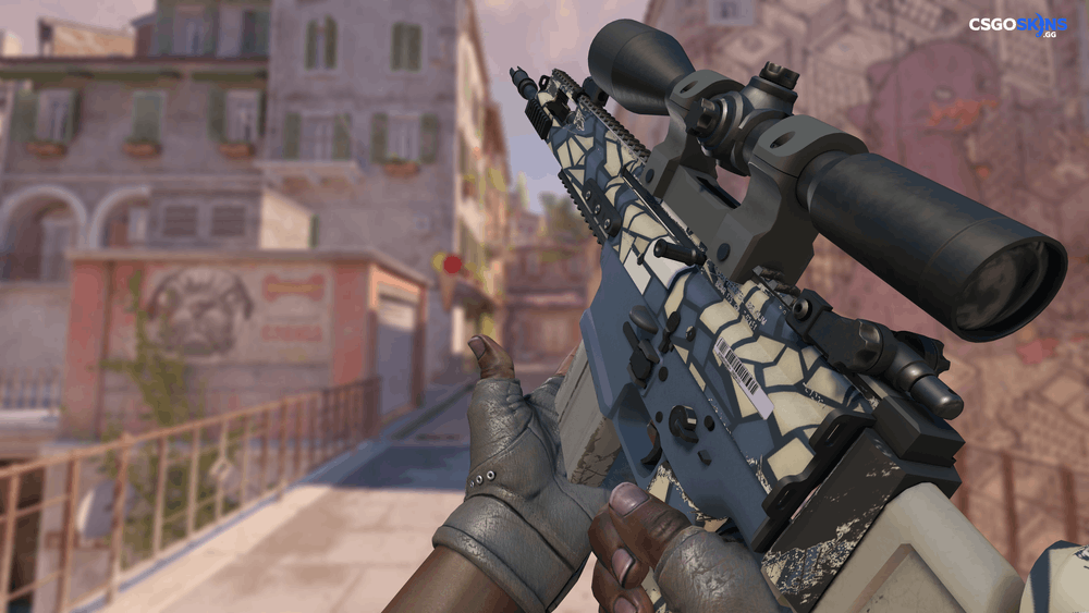 SCAR-20 | Stone Mosaico Artwork