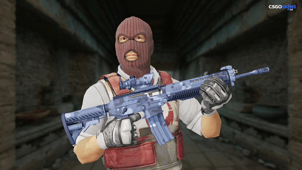 SG 553 | Night Camo Artwork