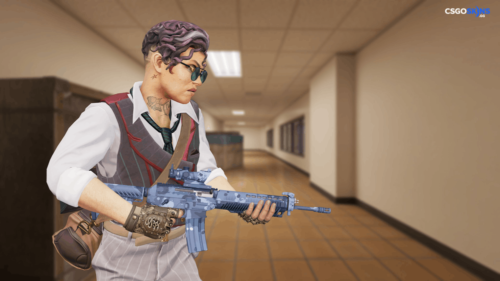 SG 553 | Night Camo Artwork
