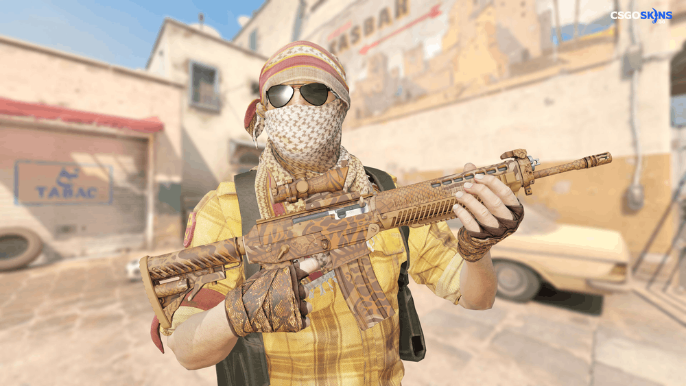 SG 553 | Safari Print Artwork