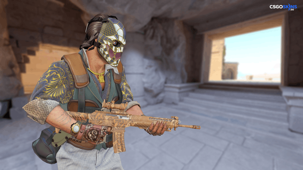 SG 553 | Safari Print Artwork