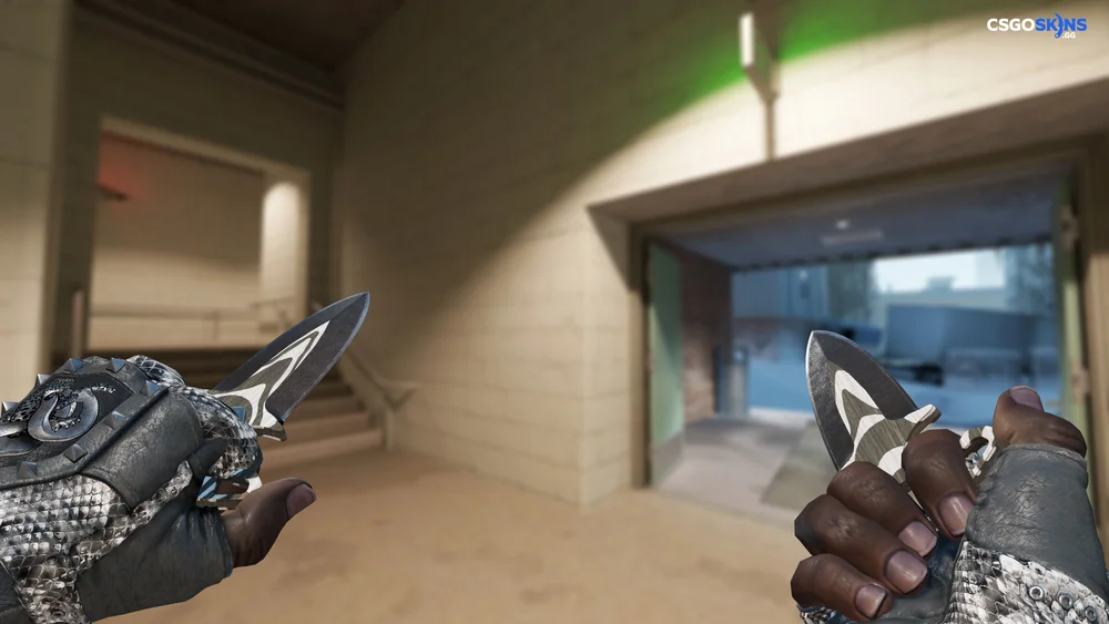 ★ Shadow Daggers | Black Laminate Artwork