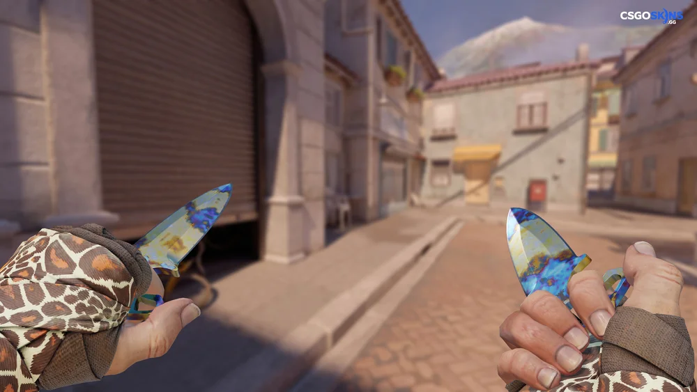 ★ Shadow Daggers | Case Hardened Artwork