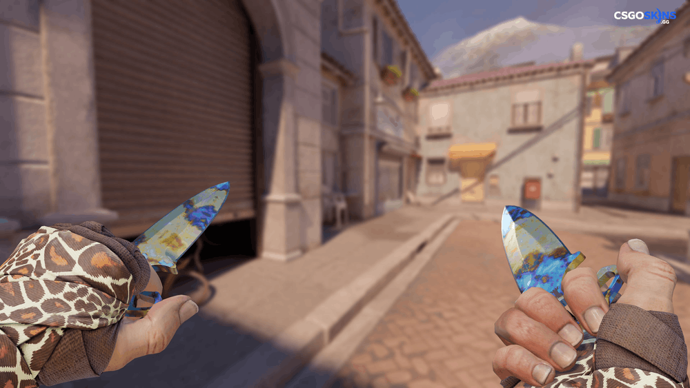 ★ Shadow Daggers | Case Hardened Artwork