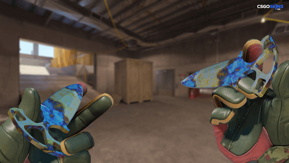 ★ Shadow Daggers | Case Hardened Artwork