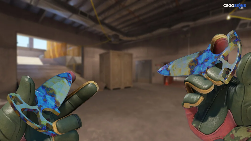 ★ Shadow Daggers | Case Hardened Artwork