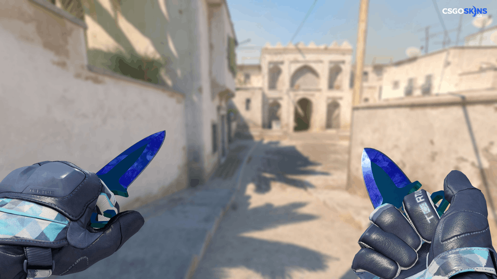 ★ Shadow Daggers | Doppler Sapphire Artwork