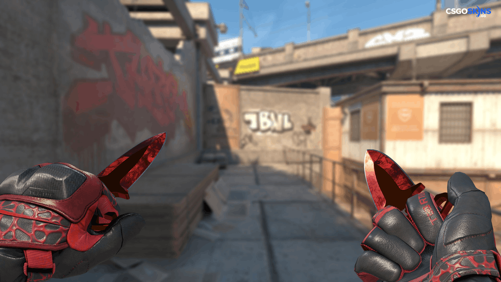 ★ Shadow Daggers | Doppler Ruby Artwork