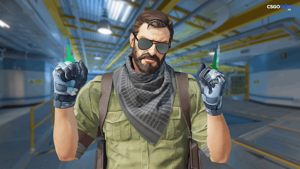 ★ Shadow Daggers | Gamma Doppler Phase 1 Artwork